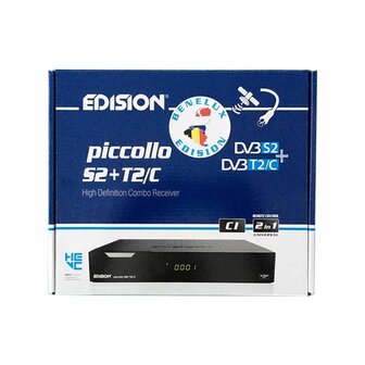 Edision Piccollo BNL Combo S2+T2/C SC/CI USB PVR, M7