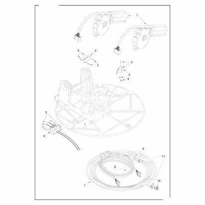 Teleco 15077 spare part F-connector 5mm F50Z CL.E.Voy.65/85