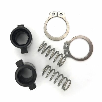 Travel Vision R6/7 spare part Set 2x insert+veertje+borgring