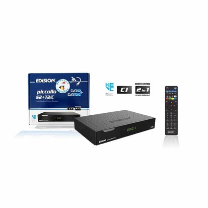 Edision Piccollo BNL Combo S2+T2/C SC/CI USB PVR, M7