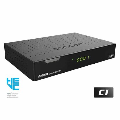 Edision Piccollo BNL Combo S2+T2/C SC/CI USB PVR, M7