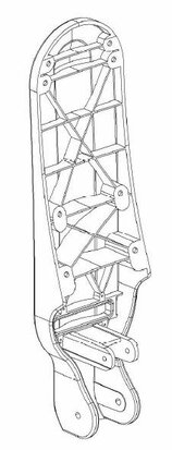 Teleco 10998 spare part Steunbeugel schotel Voy.65/85