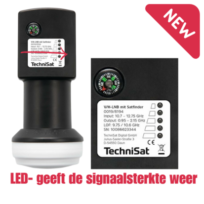 Technisat Universeel-V/H-LNB met Satellietzoeker